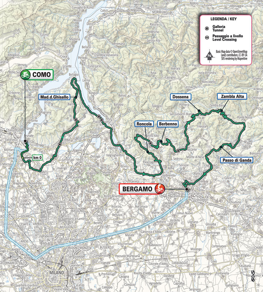 Il Lombardia 2021 Planimetria Planimetry