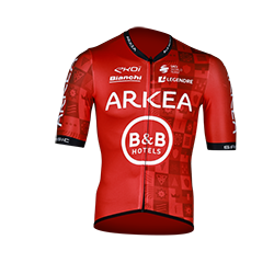 Maglia Squadra ARKEA-B&B HOTELS