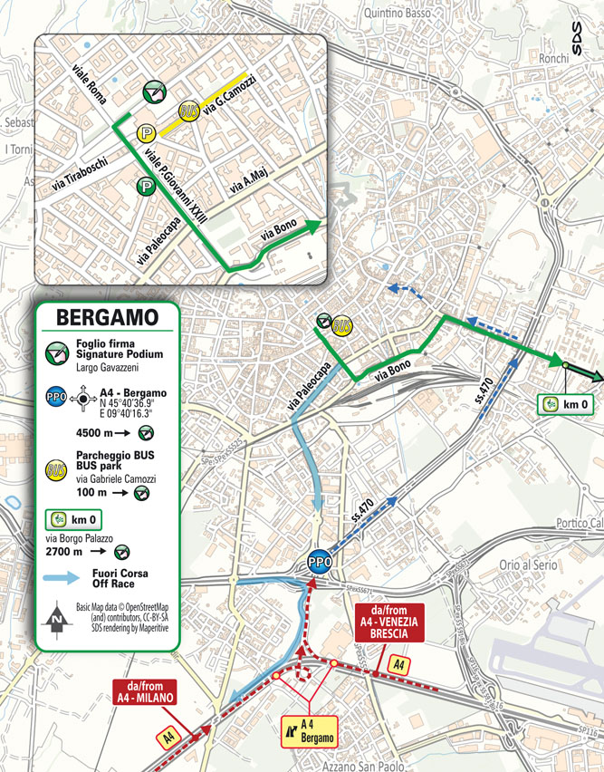 Partenza/Start Il Lombardia 2022