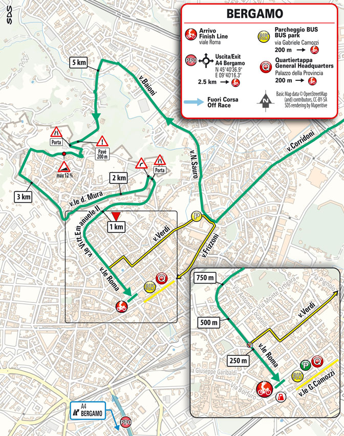 Arrivo/Finish Il Lombardia 2023