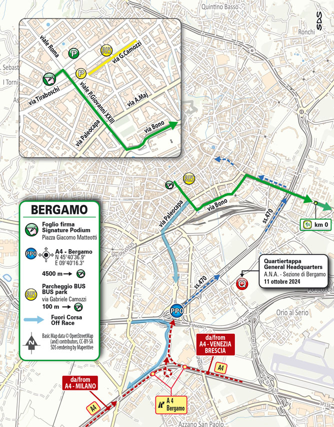 Partenza/Start Il Lombardia 2024