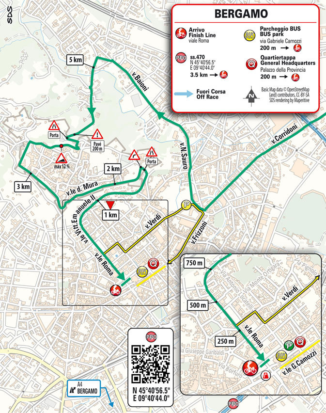 Arrivo/Finish Il Lombardia 2025